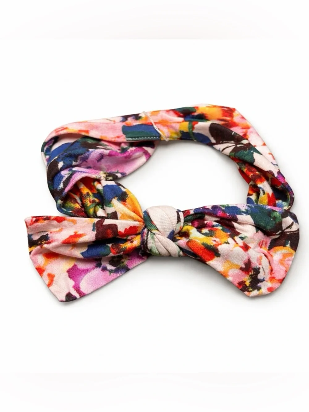Angel Dear Baby Headband Bundle 3 Floral Lavender Bow Bamboo NWT